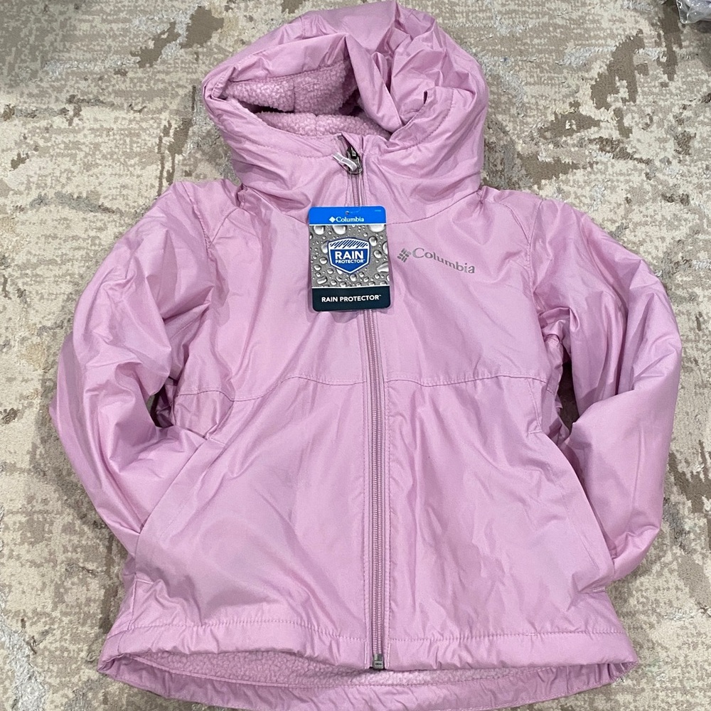 Columbia Light Pink Hooded Jacket